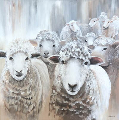 Available Paintings by Vernon artist Linda Hunt